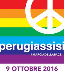 9 ottobre 2016: marcia Perugia Assisi della Pace e della Fraternità