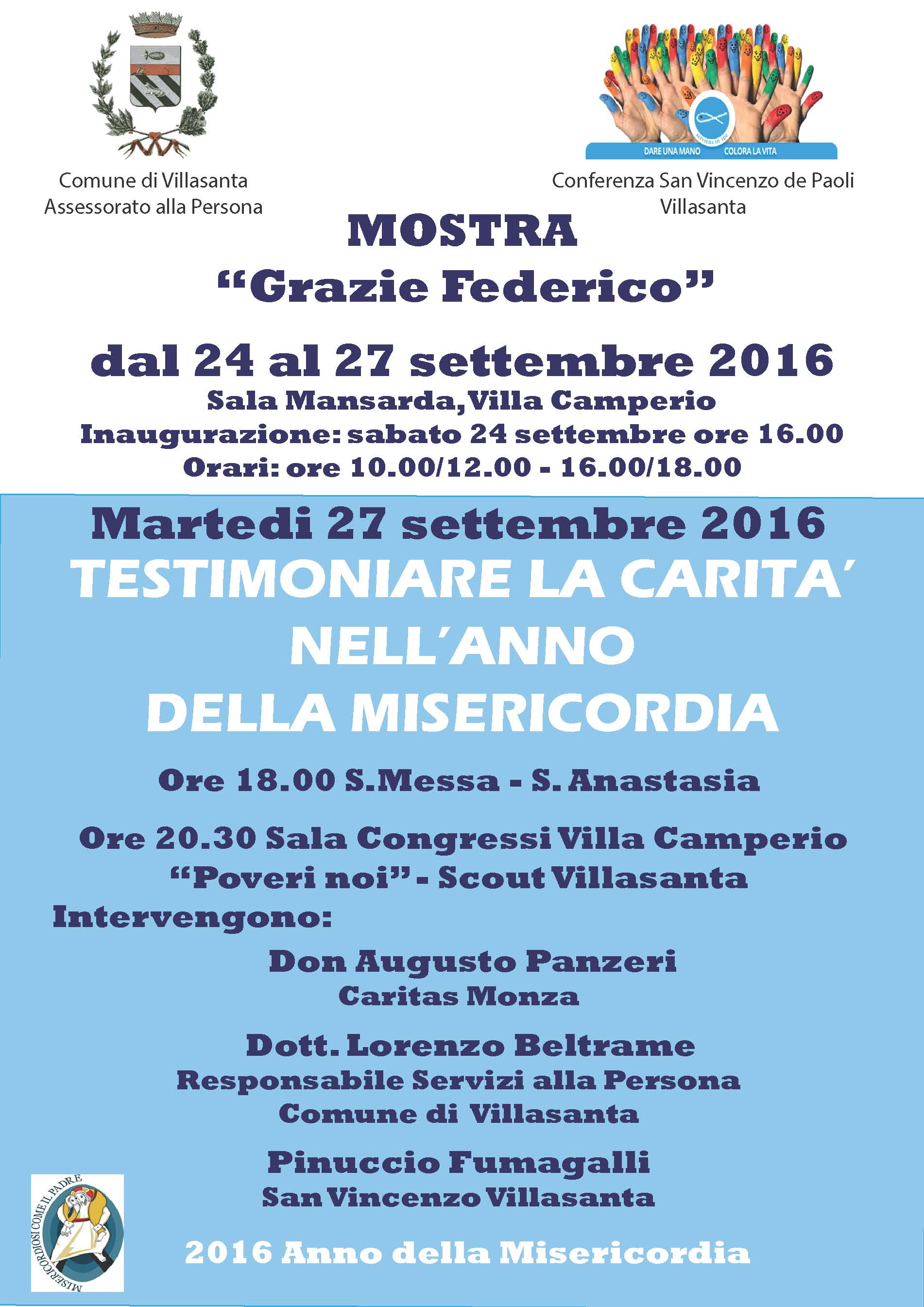 Mostra Grazie Federico