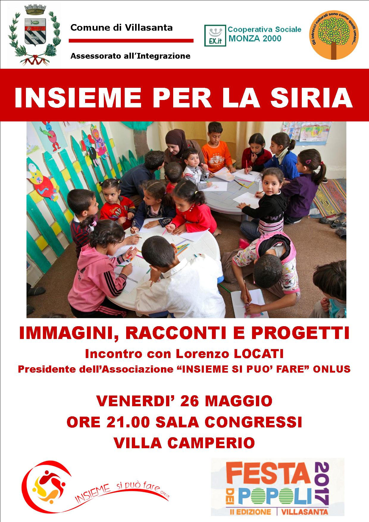 INSIEME PER LA SIRIA