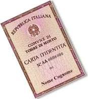 Carta d'identità per minori