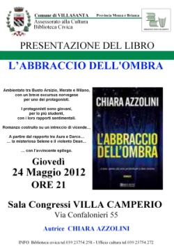 presentazione libro L'abbraccio dell'ombra