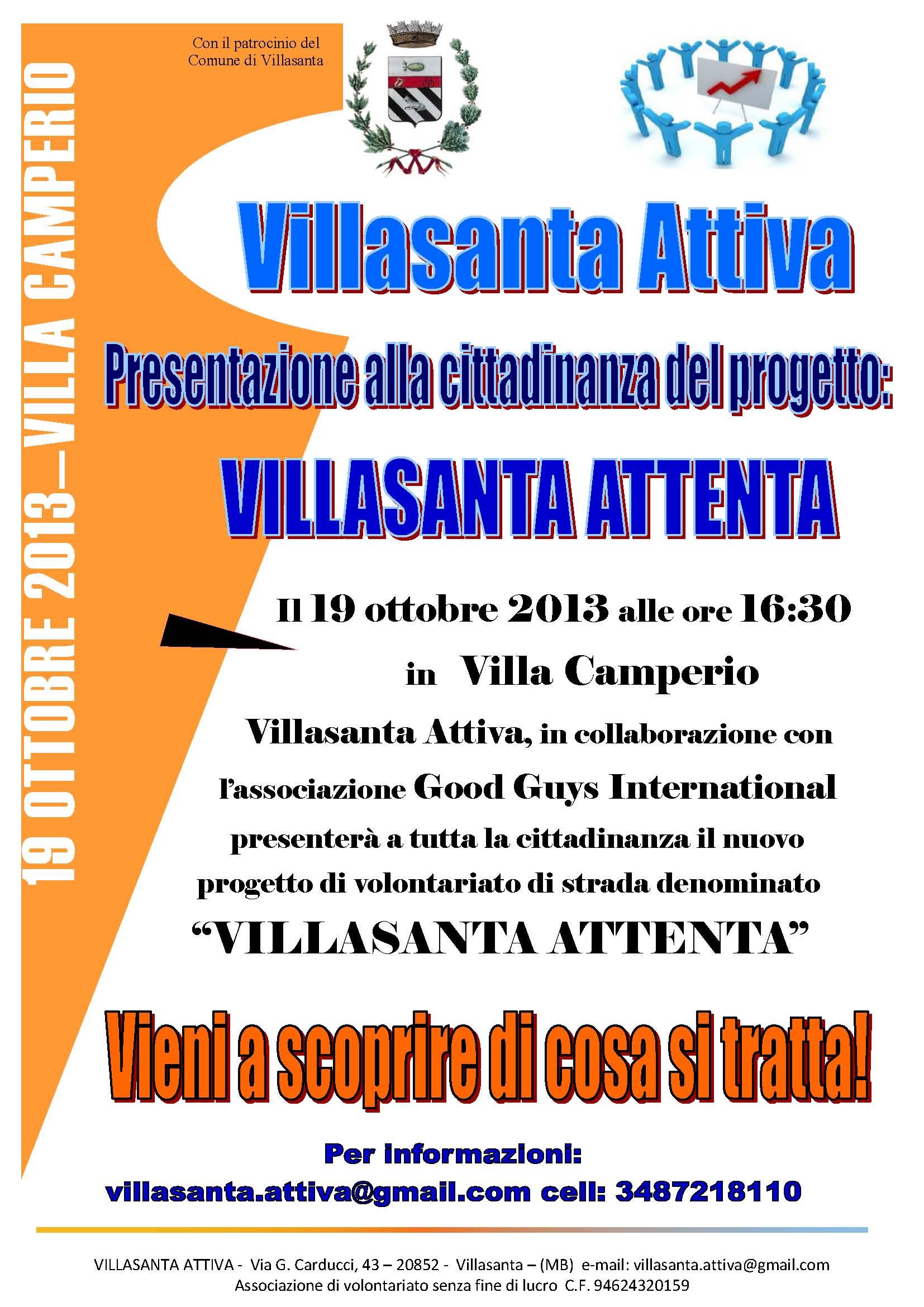 VILLASANTA ATTENTA - Volontariato di strada