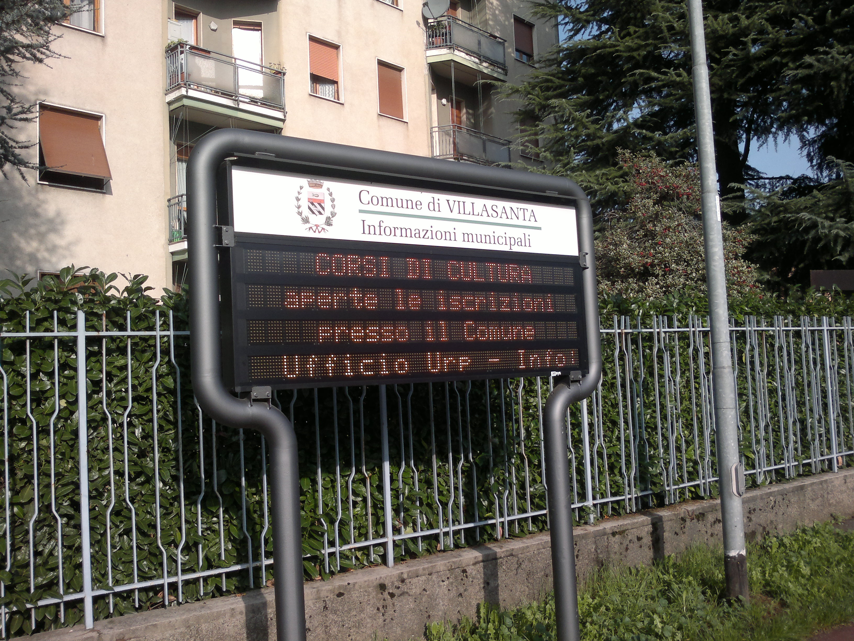 Pannello Infocittà