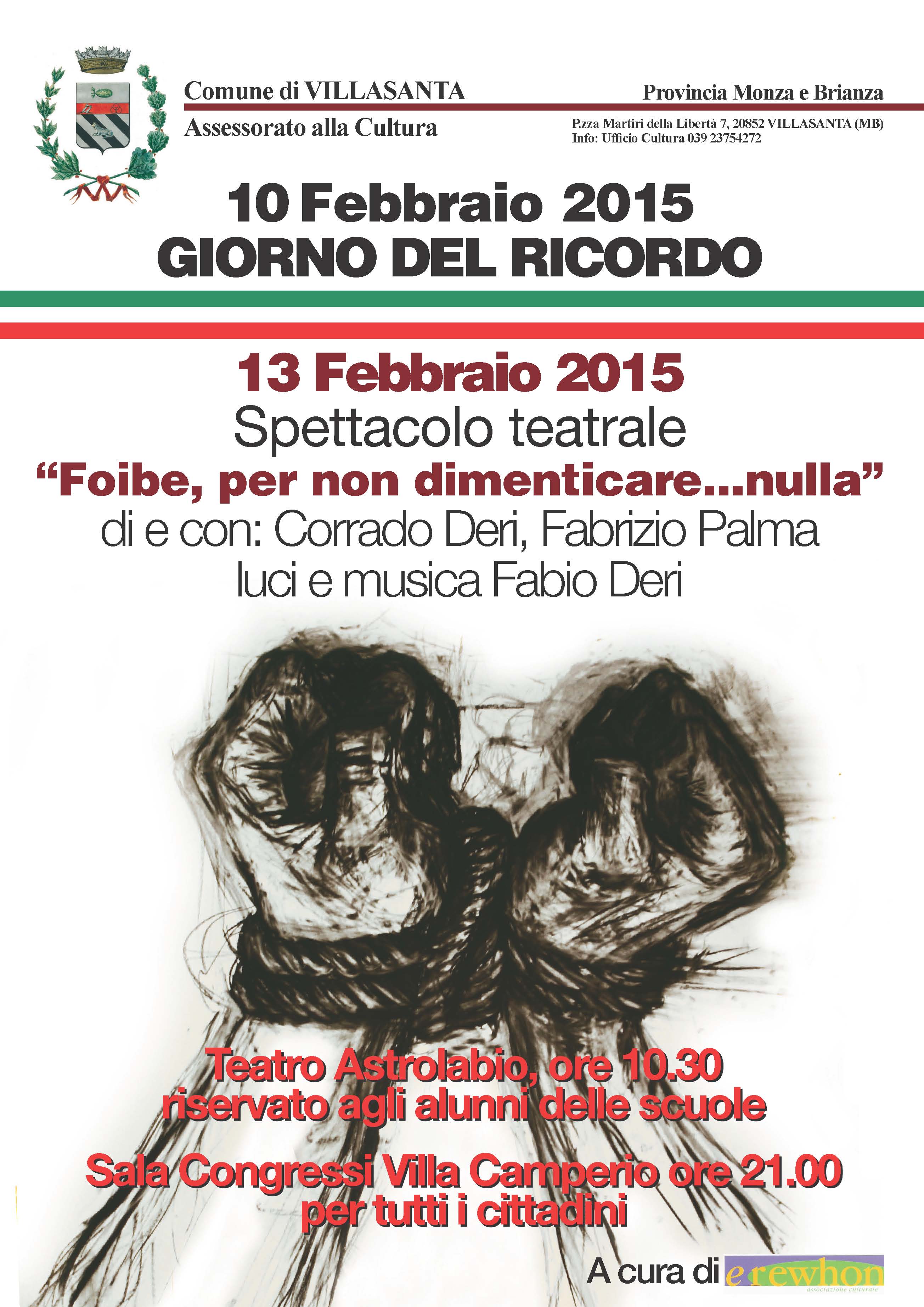 10 febbraio 2015 Giorno del Ricordo